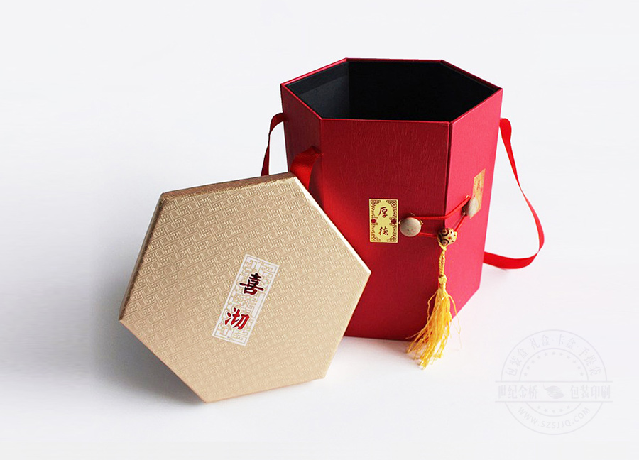 茶叶六角礼盒